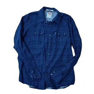 Levi’s Aztec snap western shirt size XL